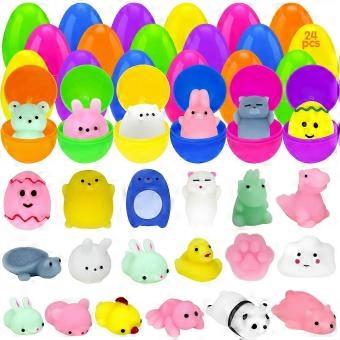 24 Squishy-Filled Easter Eggs For Kids