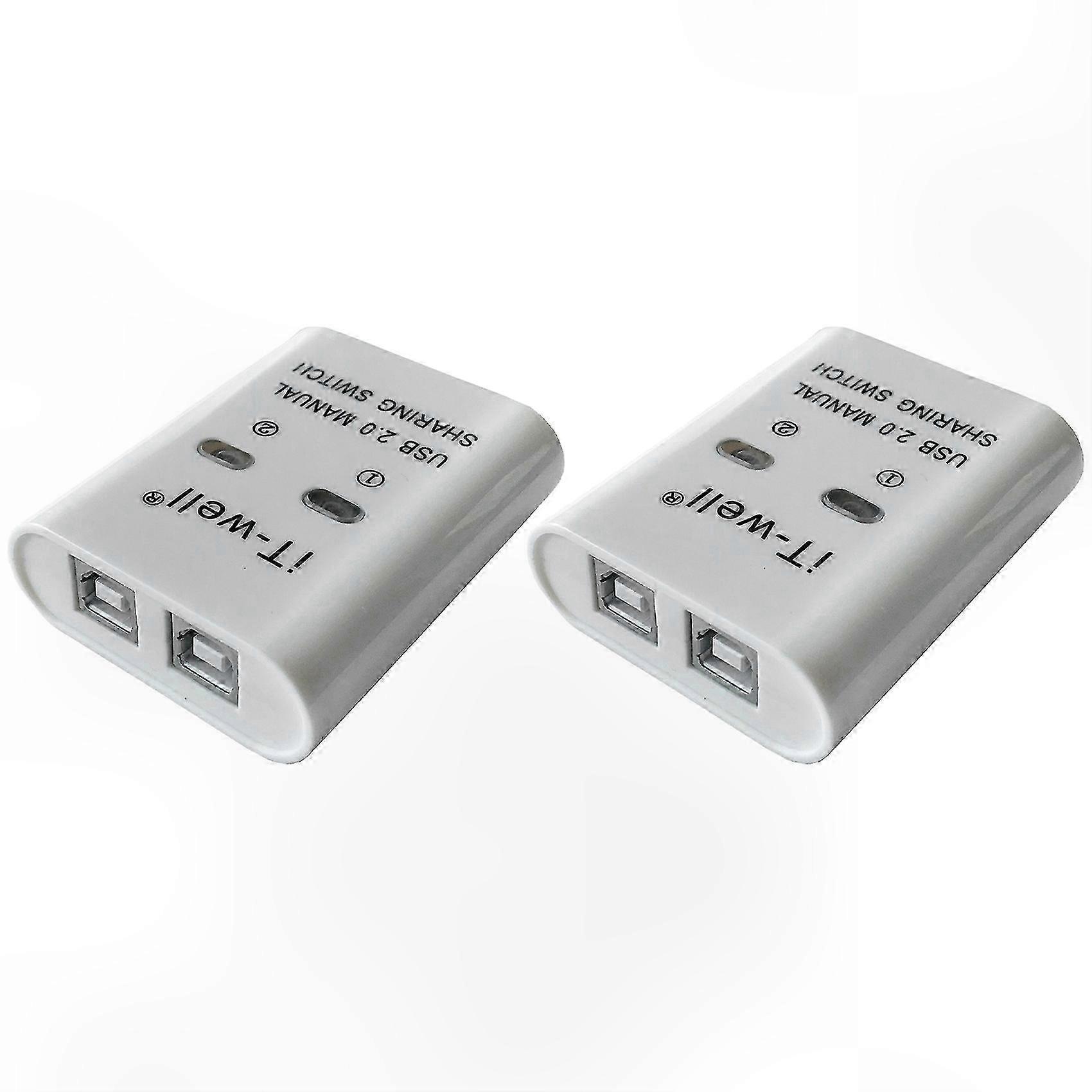 Manual USB Printer Sharing Switch