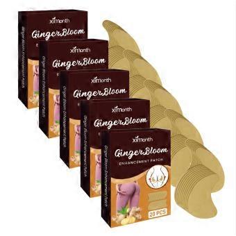 1-5x Ginger Bloom Butt Enhancement Patch 20Pcs Firming Lifting Anti Cellulite Hip Curve Care,Butt Lift Patch Enhances Curves, Shapes Lines, Firms And 