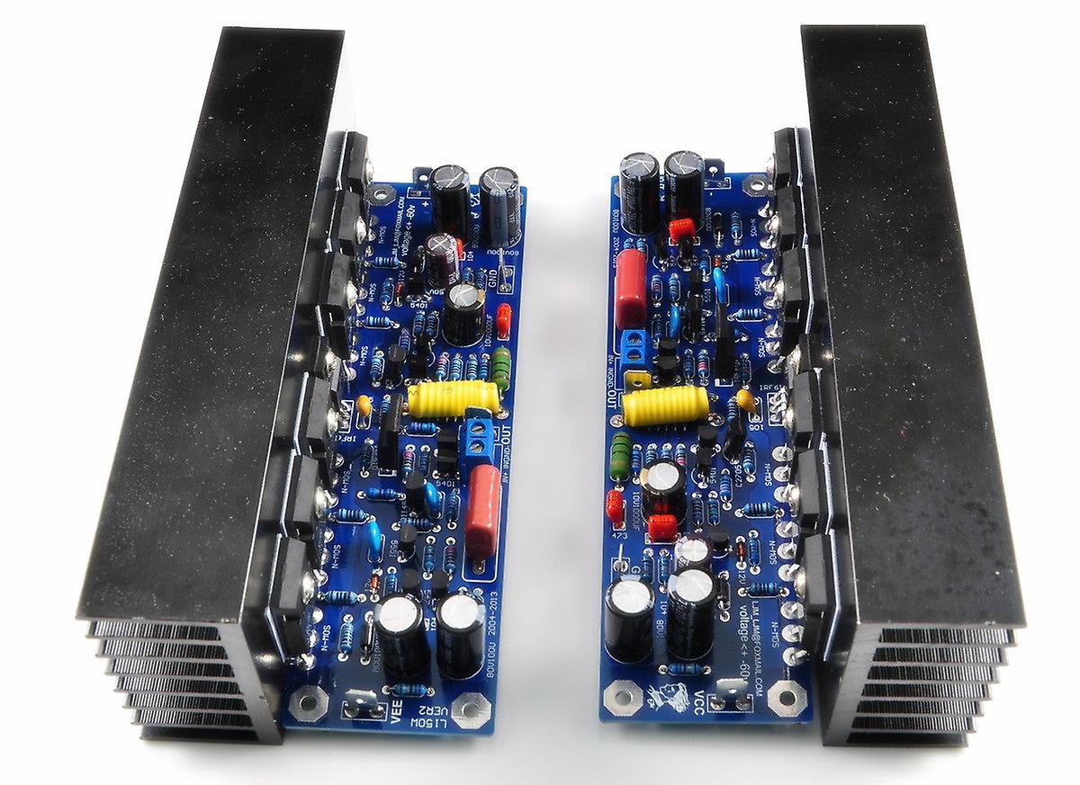 LJM L15 2-Channel Power Amplifier Board 150W 8R/300W 4R, IRFP240 IRFP9240, DIY Stereo Audio Amp