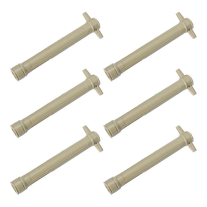 14.9X2.1cm Khaki Shower Water Filters 6pcs Gooseneck Faucet Socket Wrench Faucet Sleeve Wrench Insta