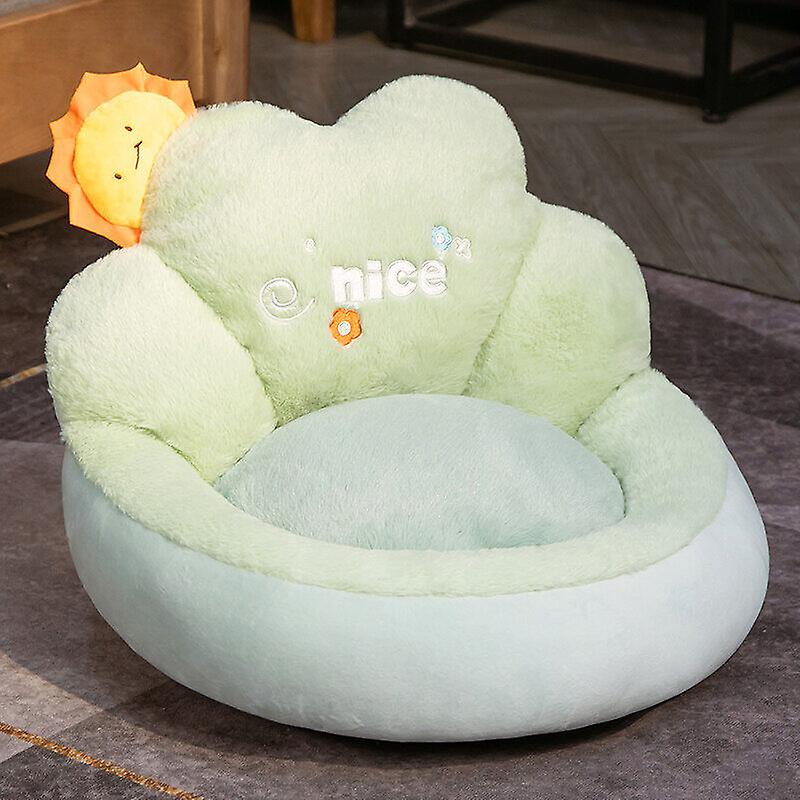 Plush Chair Cushion Round Futon Cushion Lazy Home