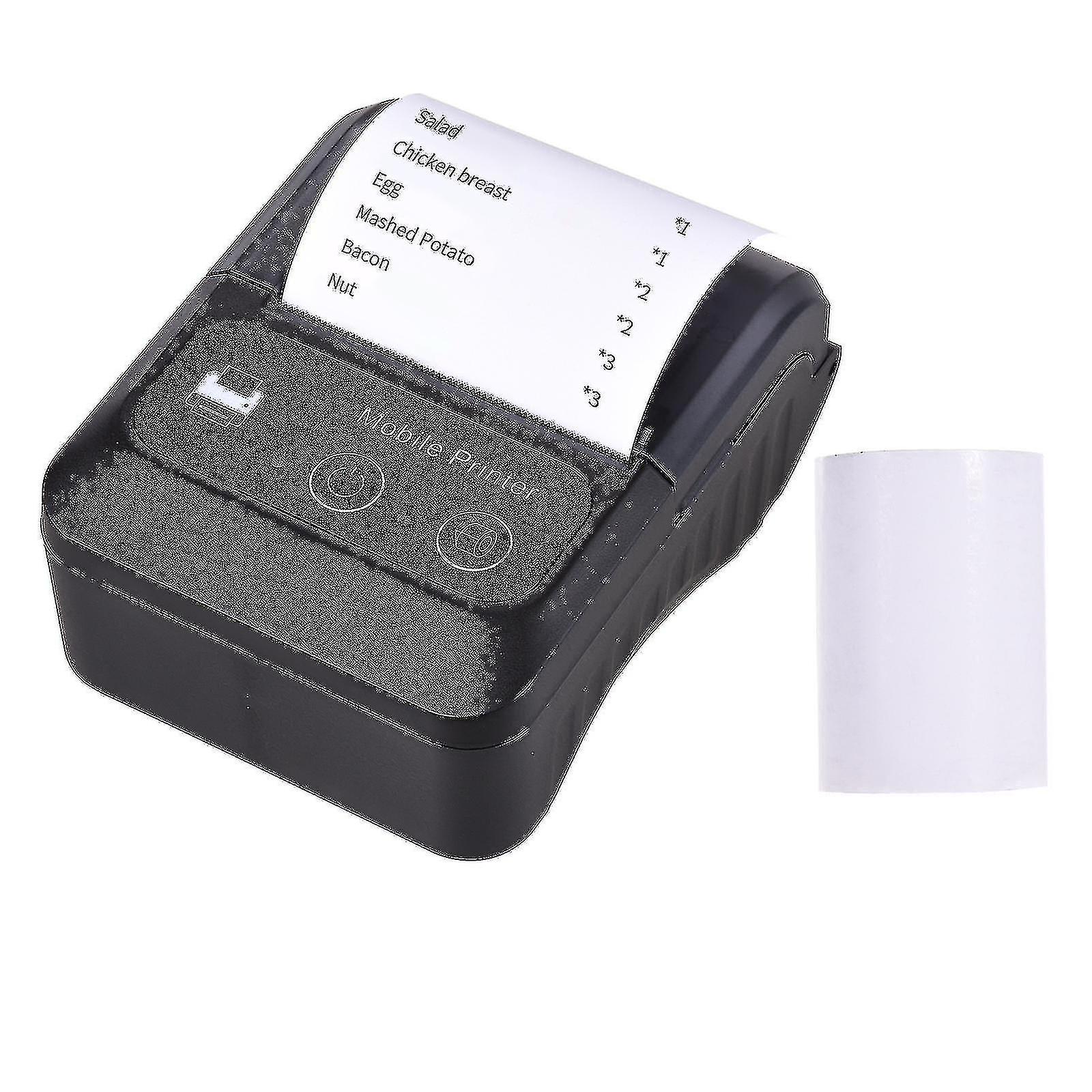 Portable Thermal Receipt Printer Wireless Bt Mini Receipt Receipt Pos Mobile Printer. Esc/pos Compatible