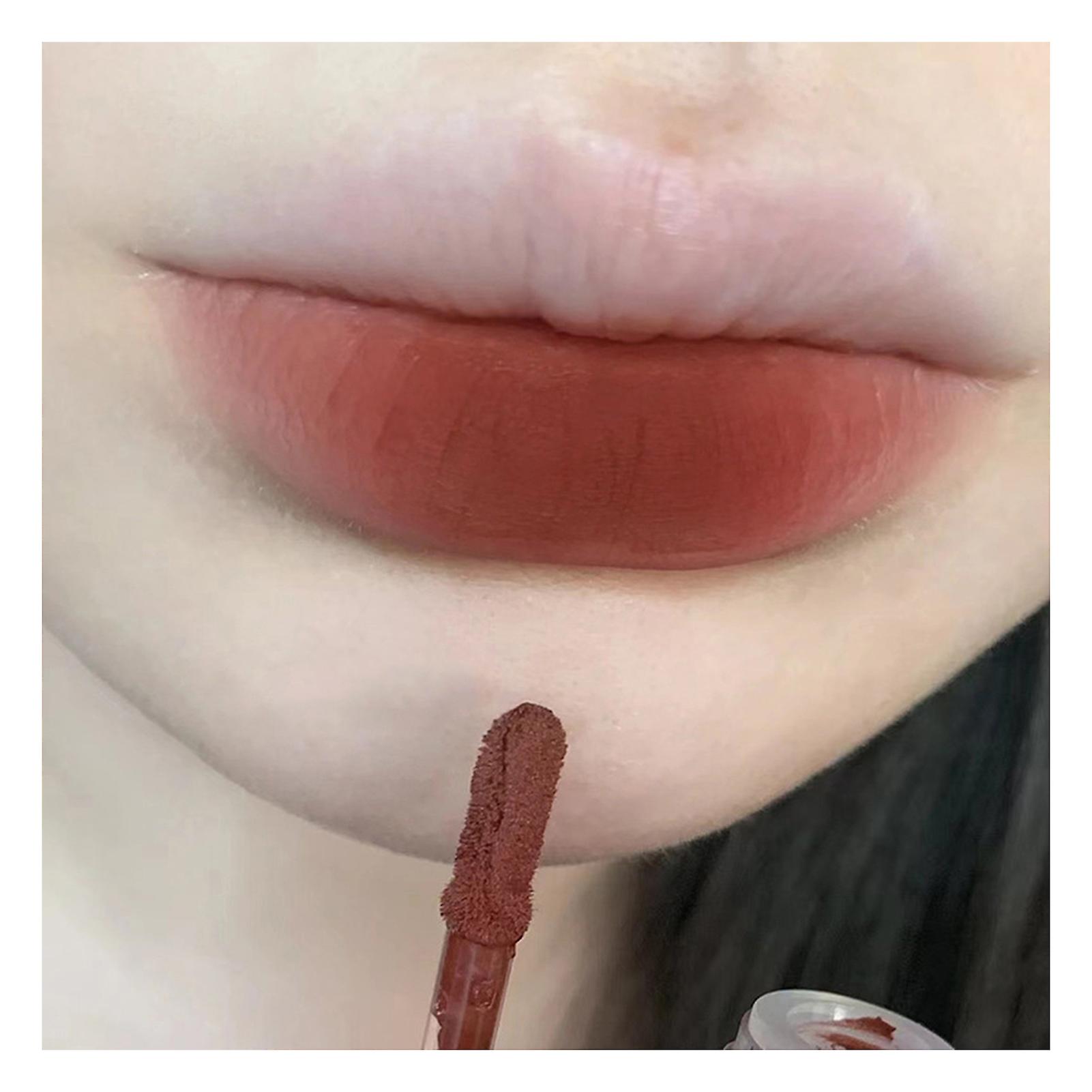 Matte Velvet Non-fading Lips Gloss Moisturizing Full Coverage Revitalizing For Lady Beauty Lip Makeup