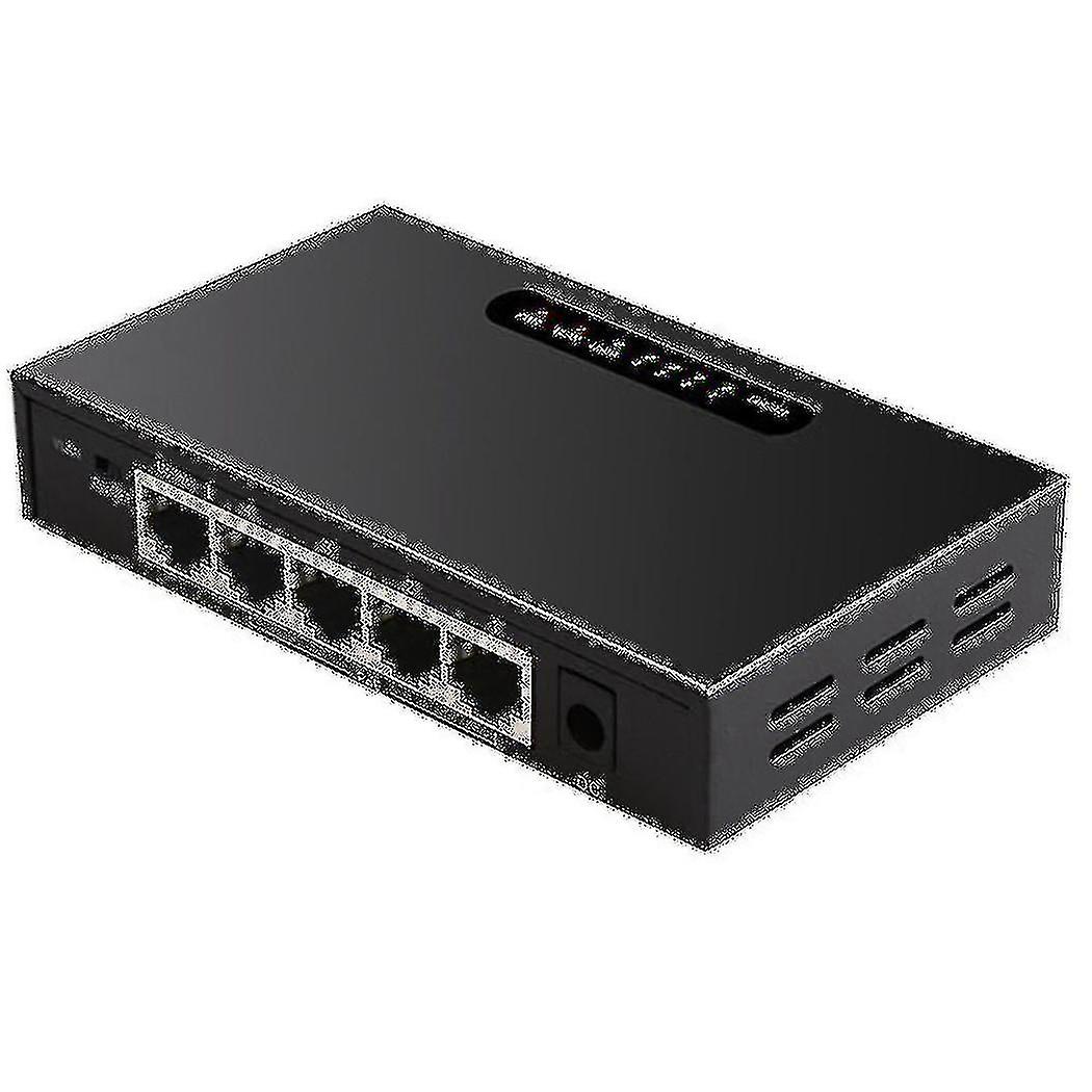 5 Port Poe Unmanaged Switch Network With Vlan Function For Camera Eu Plug