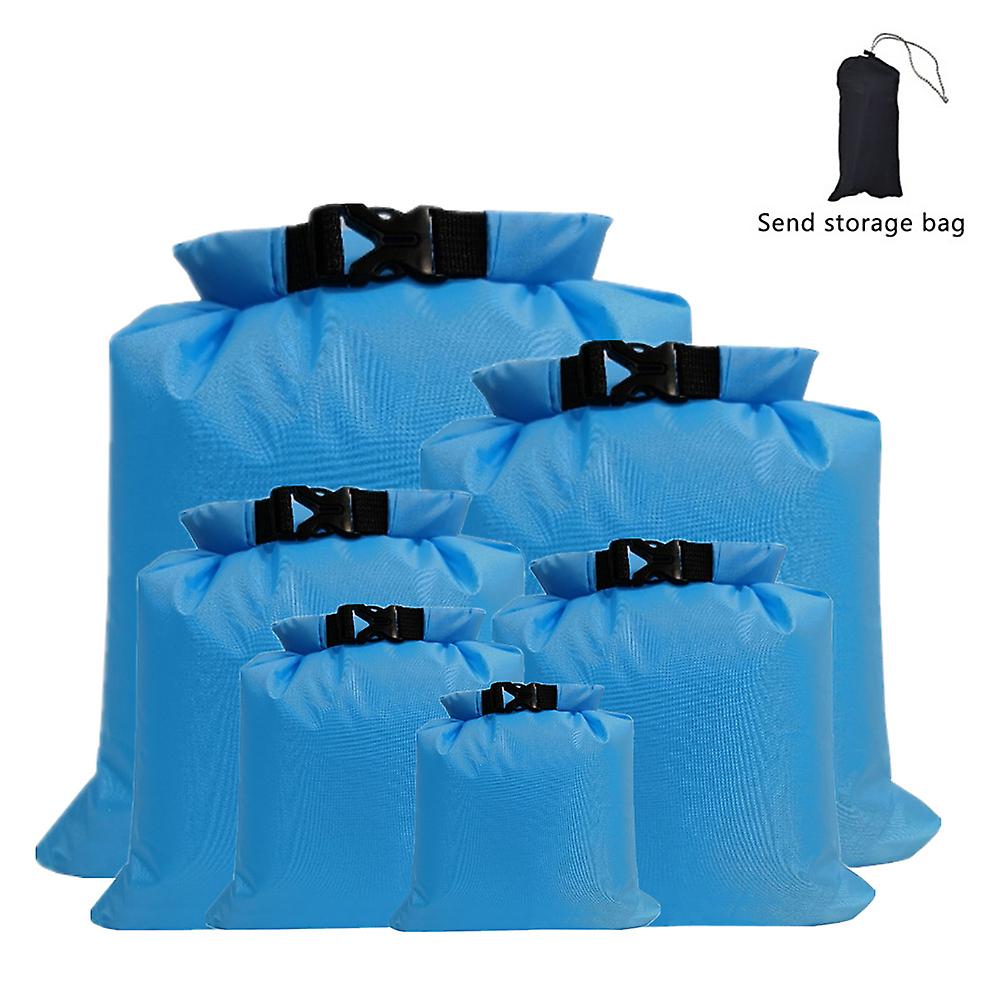 6 Pcs Outdoor Waterproof Bag Dry Sack