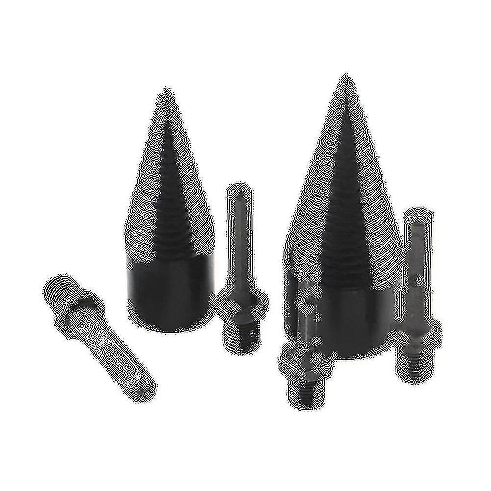 6 Pieces Of 32/42mm Wood-splitting Drill And Wood-splitting Device Set With Split Woodworking Tools