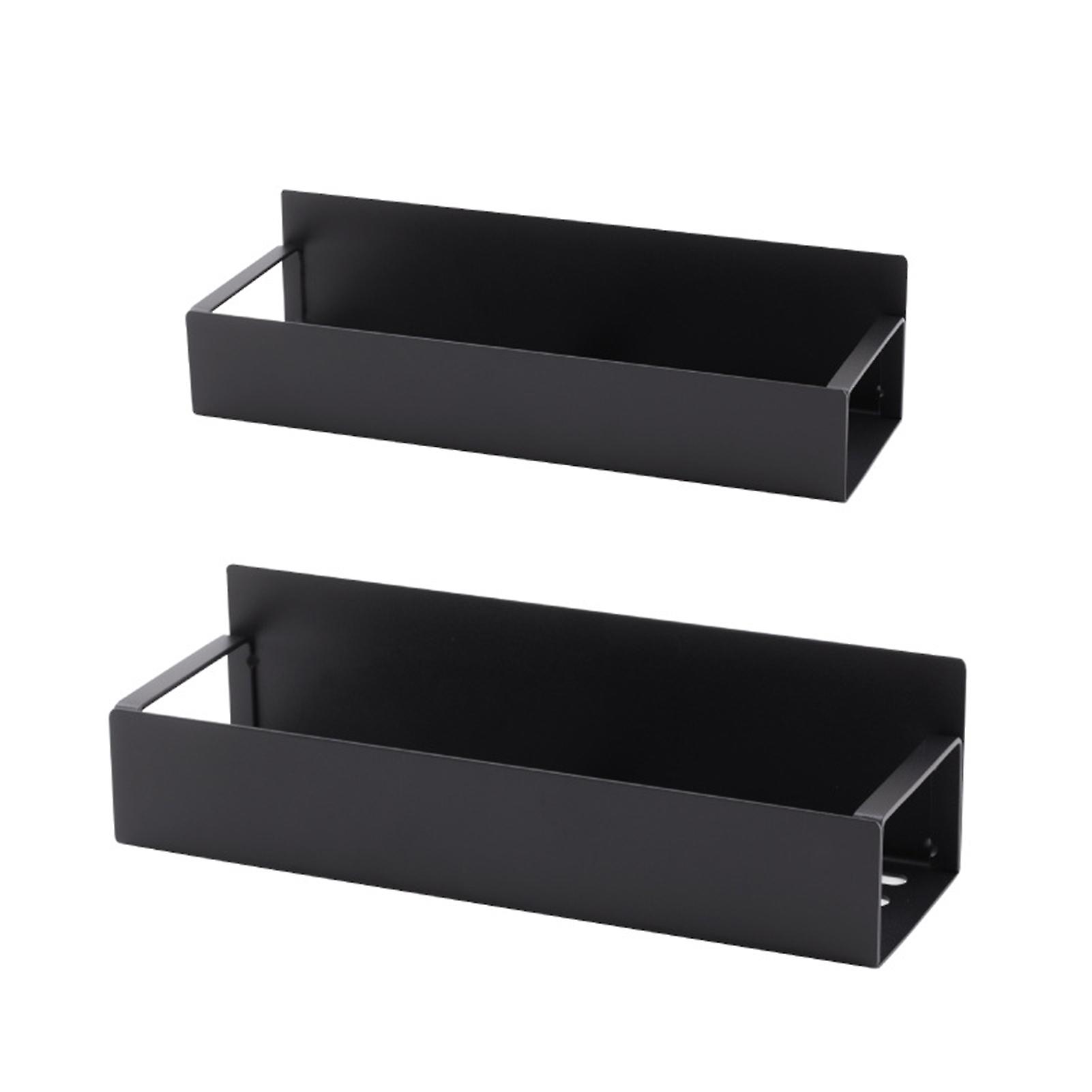 Wall Mounted Utensil Holder Rack Refrigerator Side Utensil Organizer For Spices Bottles Small Jars Boxes