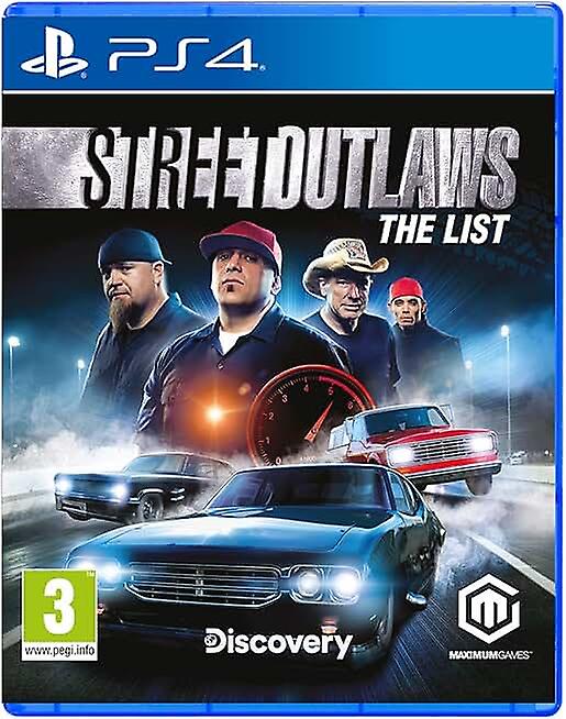 Street Outlaws The List - PlayStation 4 (PS4) - New & Sealed