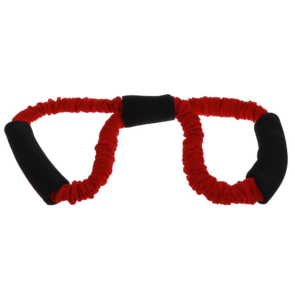 Resistance Band Pull Exerciser Rope Arm Chest Strength Training Red 40LB