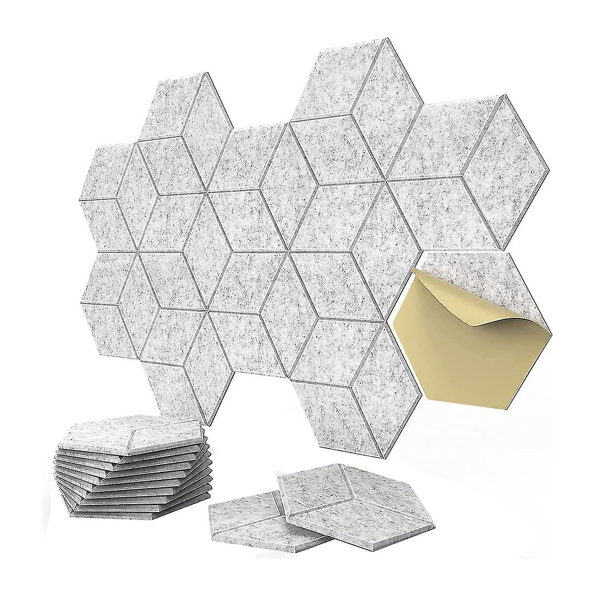 12 Pack - Y-lined Acoic Panels,sound Foam Panels,sound Absorbing Panels Offi