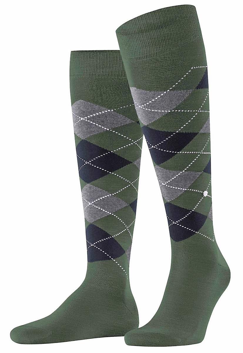 Burlington Manchester Knee High Socks - Mountain Green