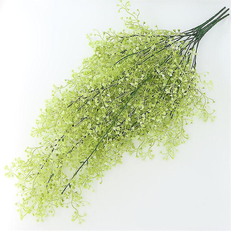 محاكاة نبات أخضر معلق الجدار زهرة كرمة معلقة سلة النبات زفاف كنيسة ديكور المنزل الجدار داخلي في الهواء الطلق تزيين x