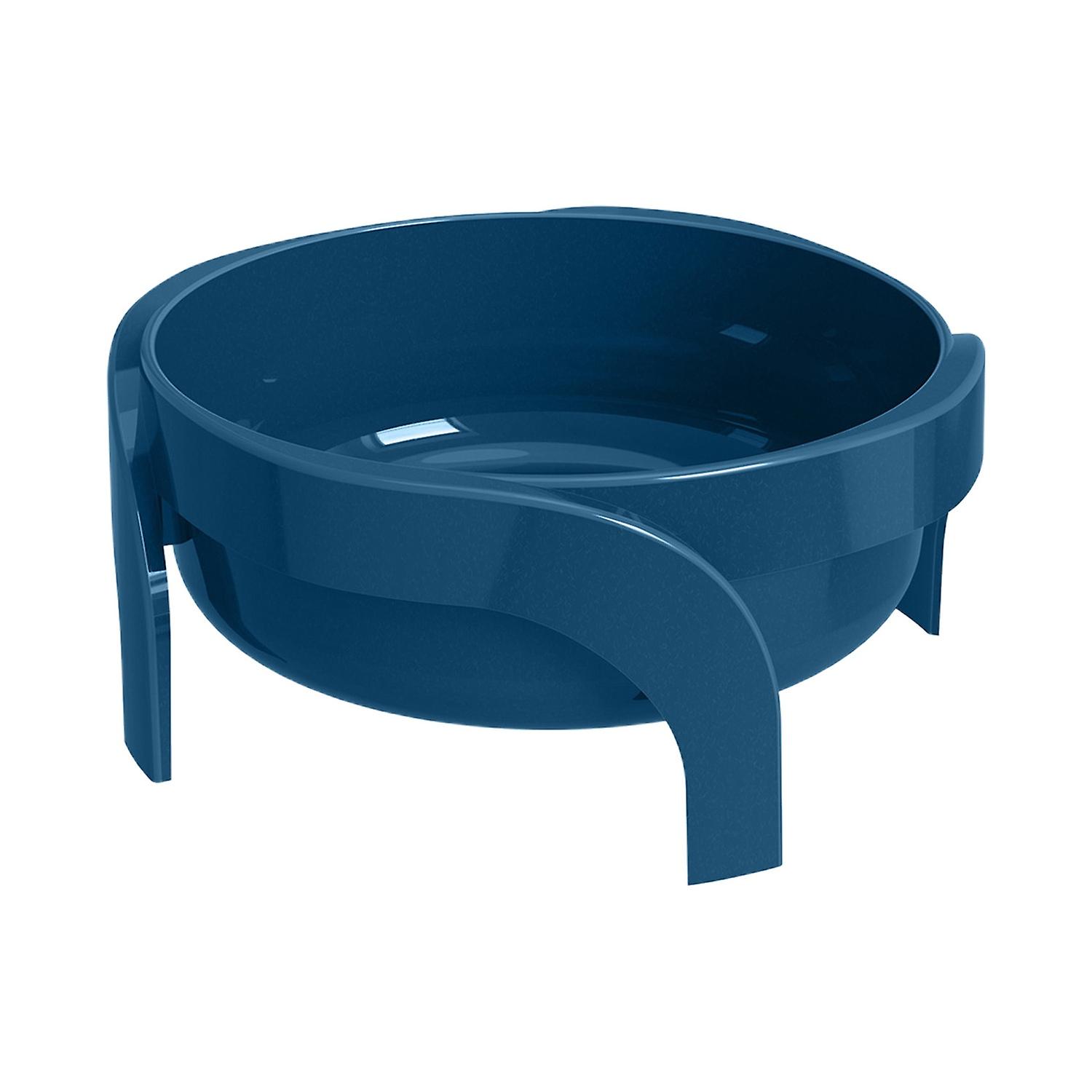 Pet Bowl Large Capacity Dog Food Container with Base Elevated Design Cat Water Drinking Bowl for Sma
