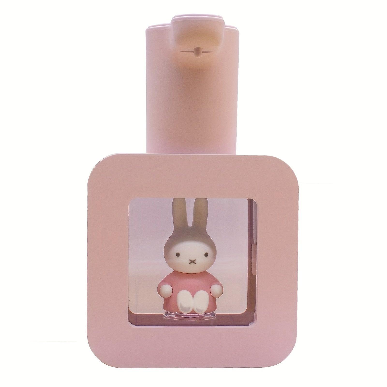 1Pc Miffy Automatic Hand Soap Dispenser, Cute 400ml Rechargeable Automatic Foaming Hand Soap Dispenser, Ipx5 Waterproof