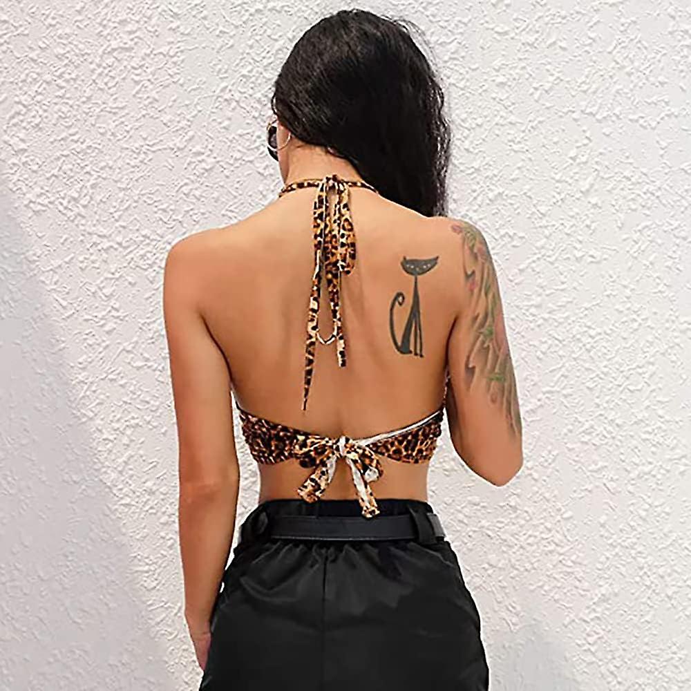 Débardeur Leopard Taylor Marco Taille XL - Imprimé Animalier, Sans Manches, Occasion