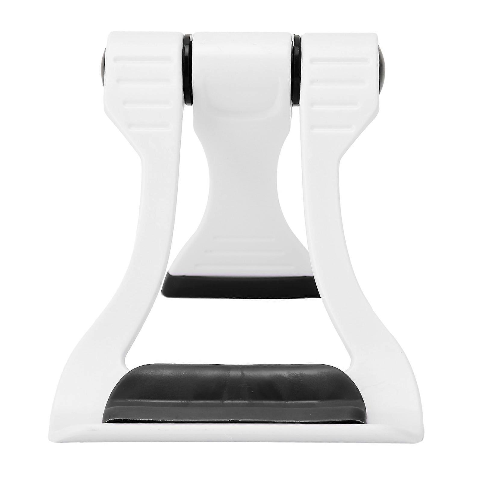 Foldable Tablet Stand 150° Adjustable Angle Desktop Holder Portable Phone and Tablet Bracket Black Compact Design