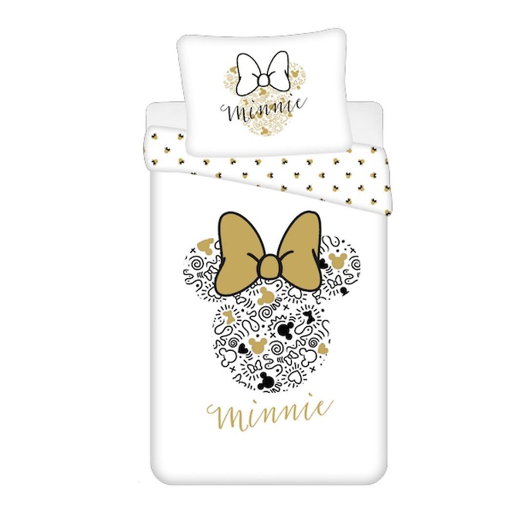 Disney Minnie Gold Påslakan Set