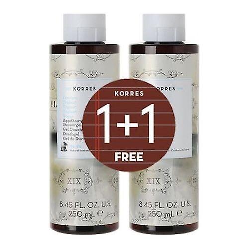 Korres Yogurt Shower Gel 250ml 1+1