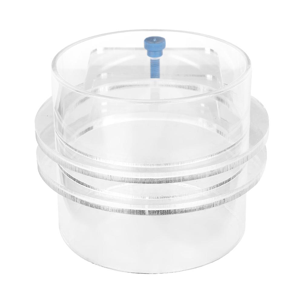 Transparent Acrylic Adjustable Aquarium Fish Feeder Ring 100mm