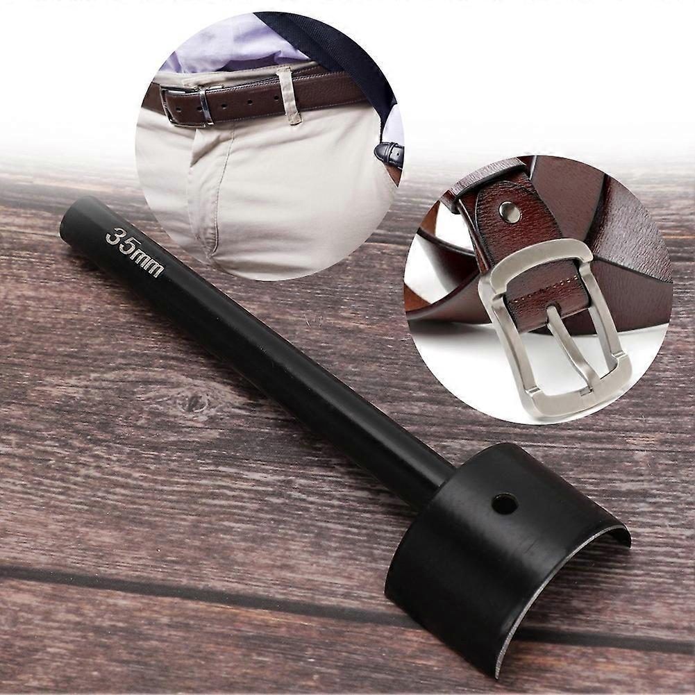 Leather Half Circle Punch, DIY Tool for Half Round Corners (35mm)