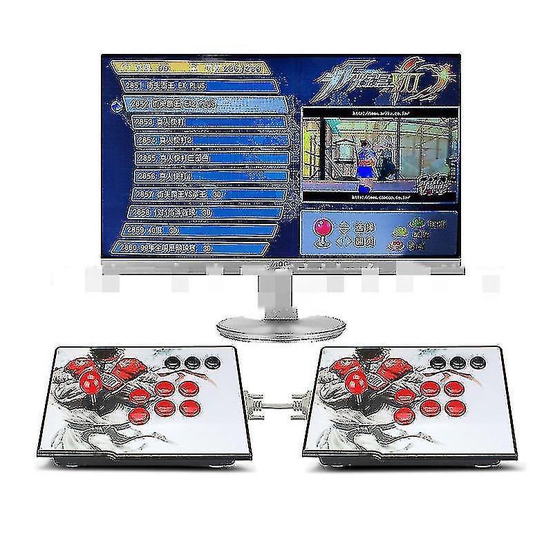 Arcade Game Electronic Game Machine. The Game Video Is Plug And Play. 2 Game Consoles With Joysticks