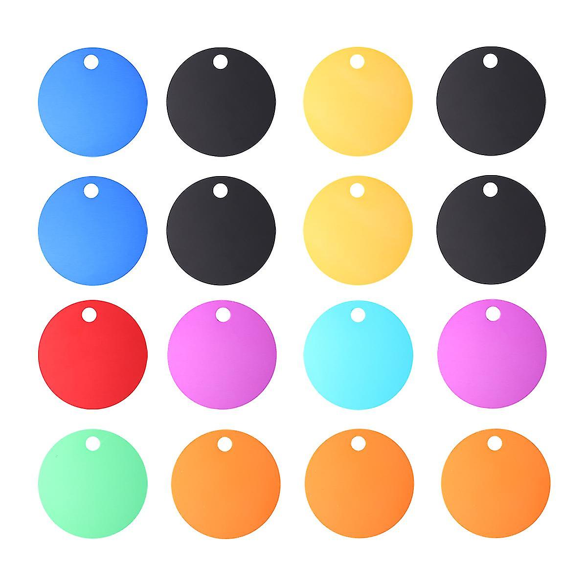 25個の空白のアクリル看板DIY空白ペットタグペットブランクタグパーソナライズされた犬タグペットIDタグ-ハイ
