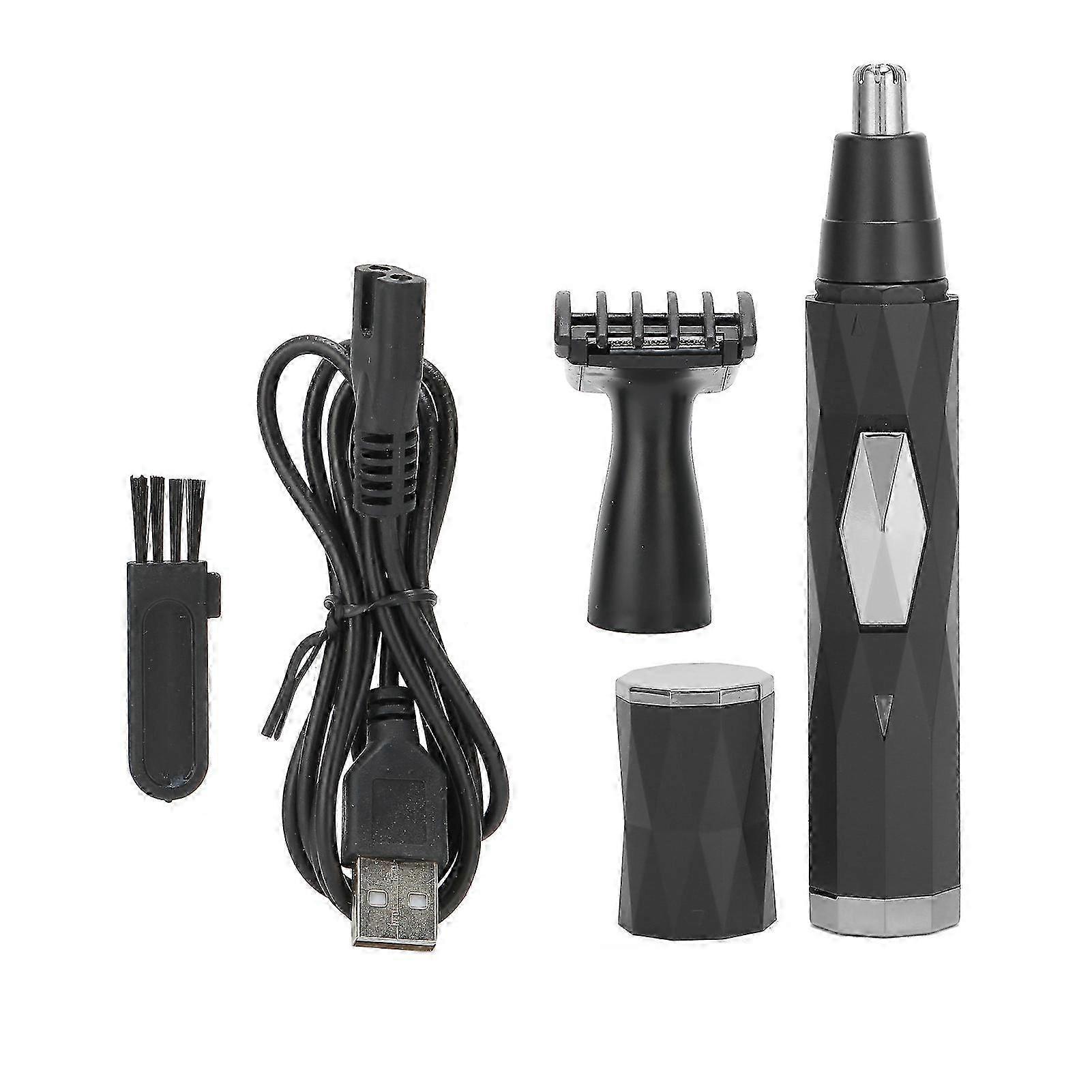 Multi-Function Trimmer, Precise Blades Guarantee Smooth Nose & Ear Hair Trimming, Compact Design Ensures Easy Portability And Convenient Usb Charging