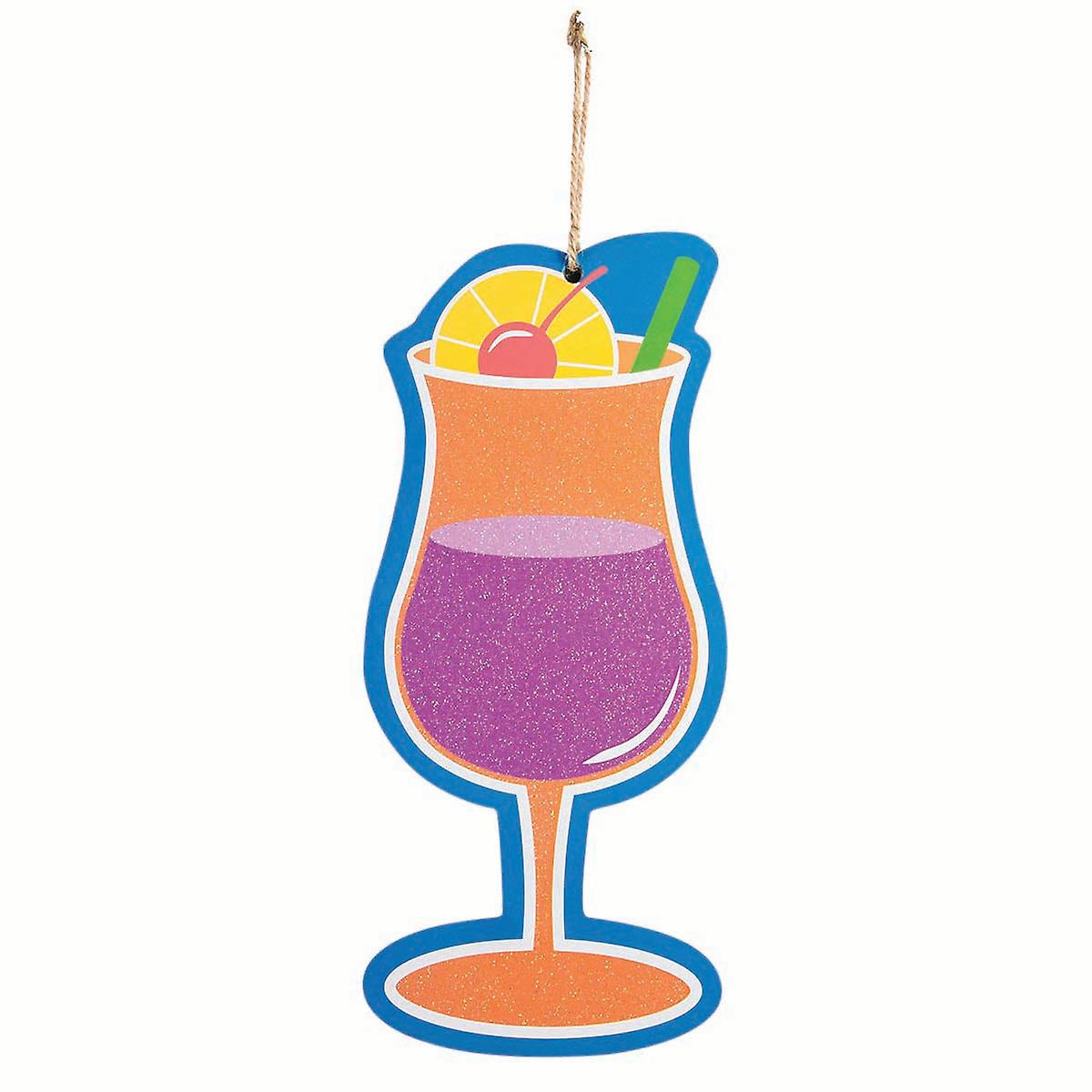 Tropical Drink Plaque X82790