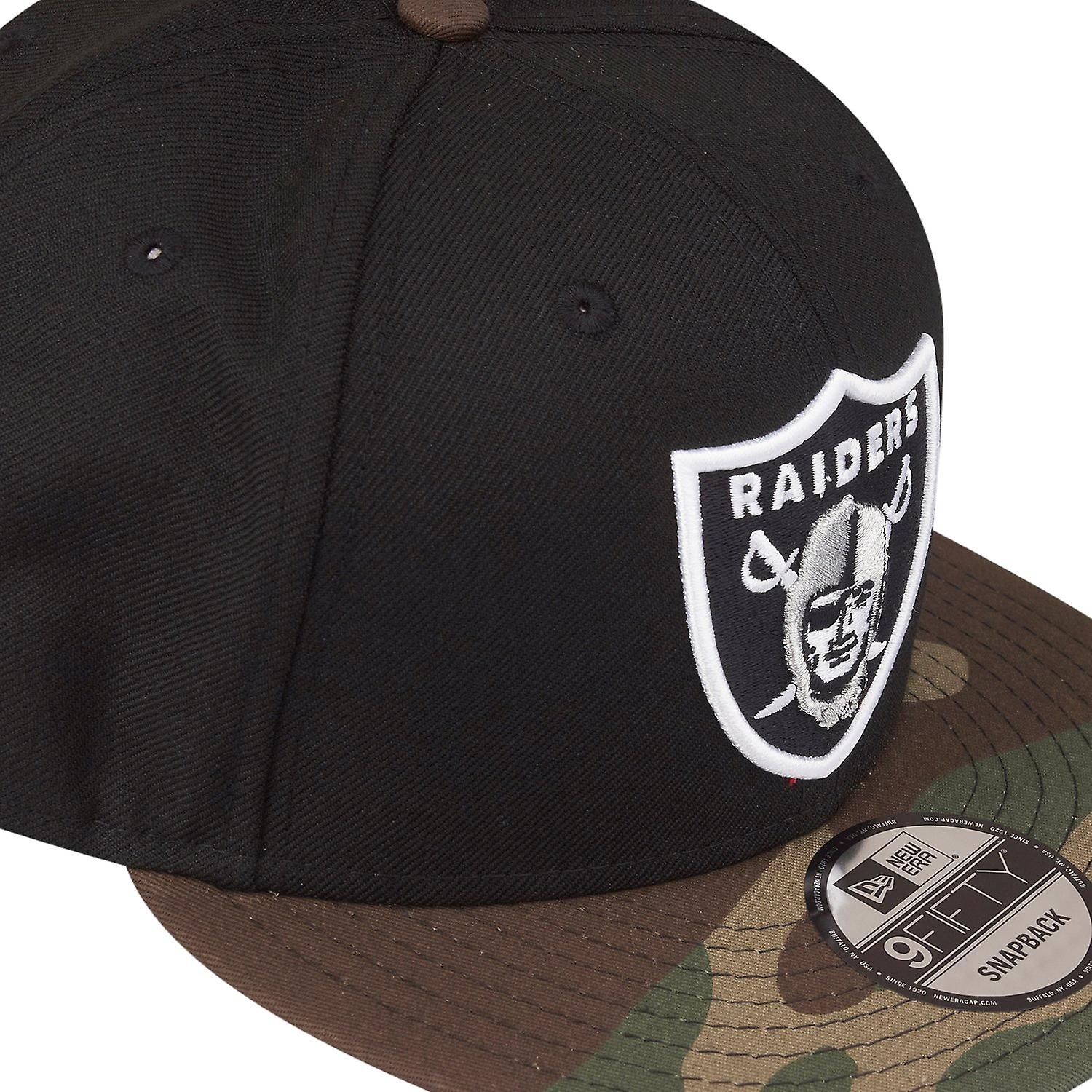 New Era 9Forty Snapback Cap - Las Vegas Raiders Schwarz/rot, Verstellbar