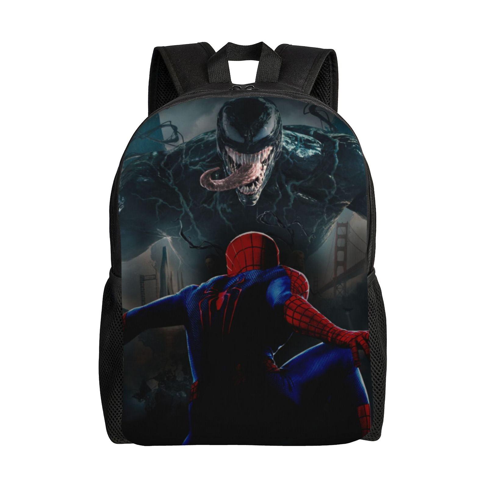 Spider-Man Kid Backpack School Bag Elementary Students Bookbags