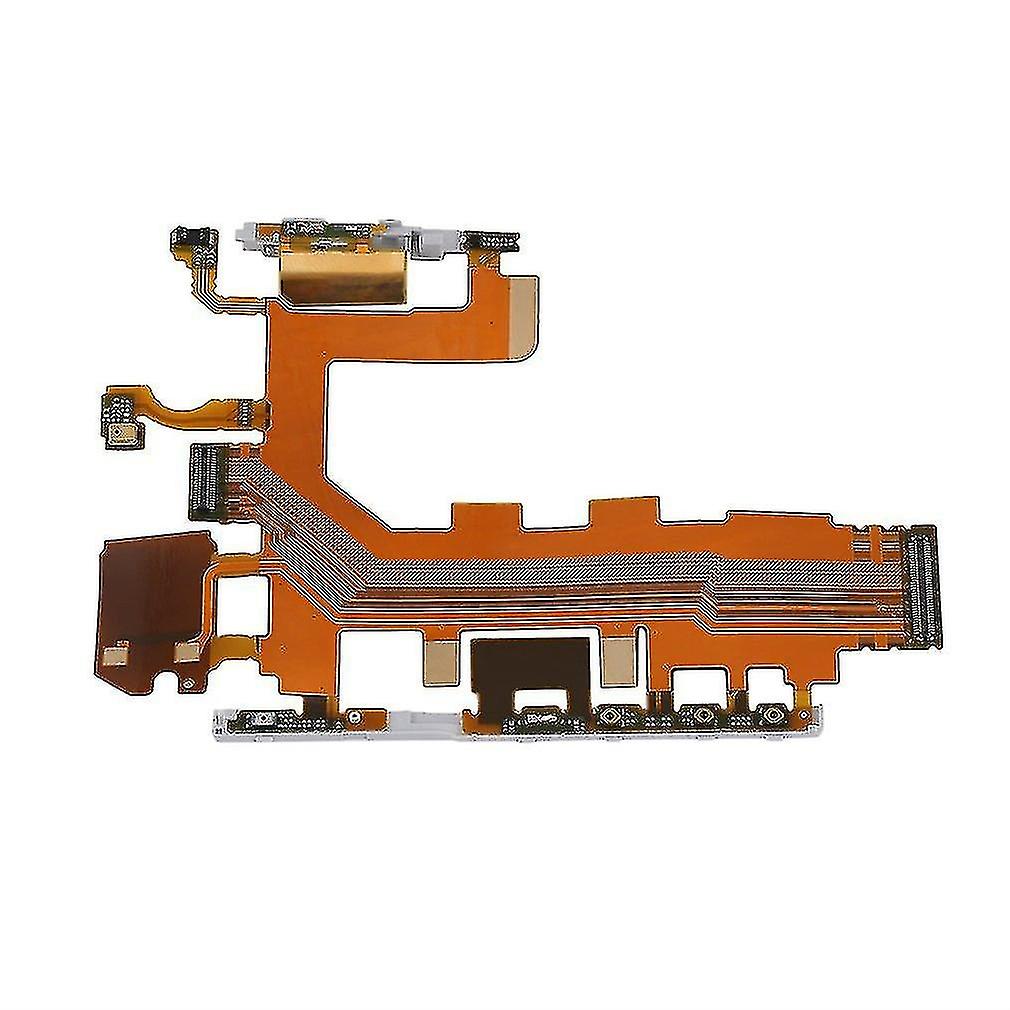 Volume/power button & microphone flex cable for sony xperia z2 d6502/d6503