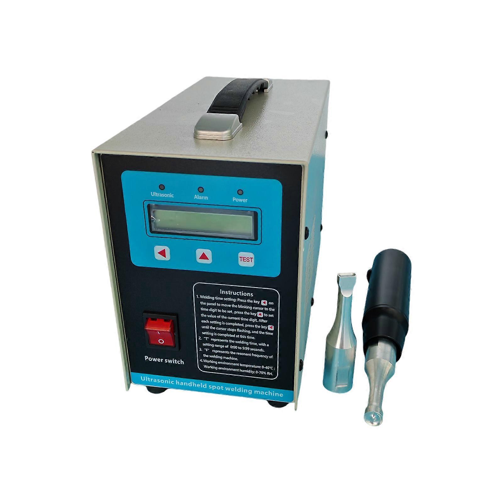 600 W Portable Ultrasonic Plastic Welder Plastic Spot Welding Processing Machine