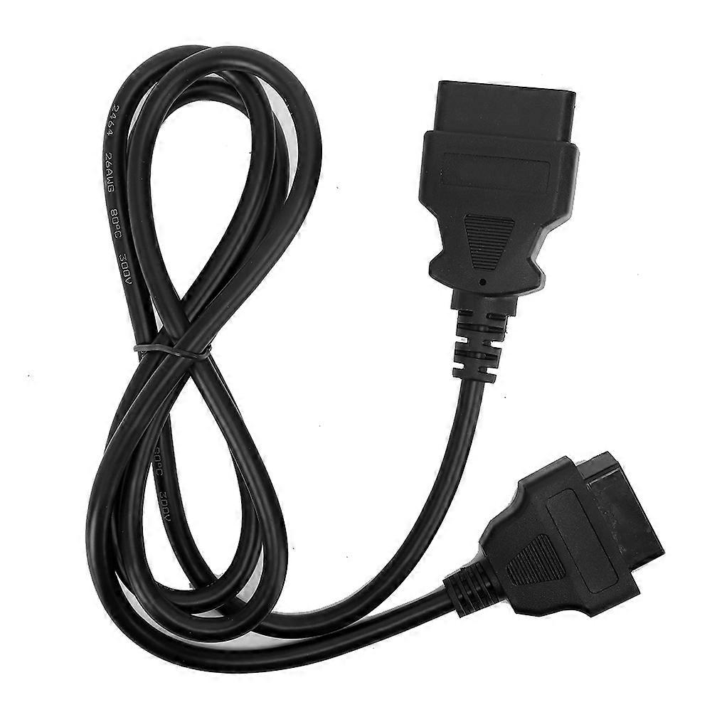 16Pin Car Diagnostics Adapter Cable for Elm327 Male to Female OBD Extension Wire 1.5m / 4.9ft NO.22396