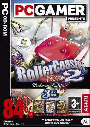 Rollercoaster Tycoon 2 - Deluxe Edition (PC CD) - New & Sealed