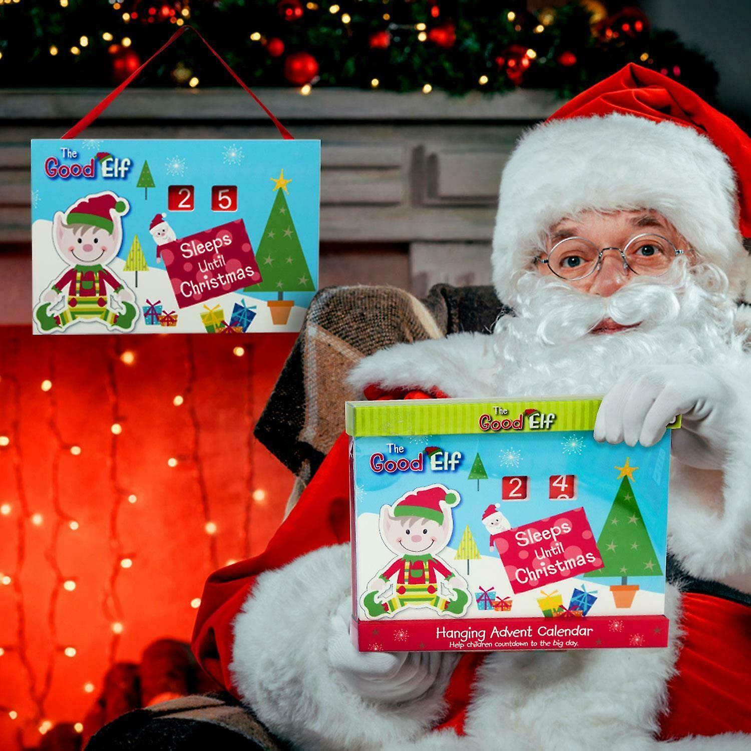 The Good Elf Christmas Hanging Countdown Advent Calendar