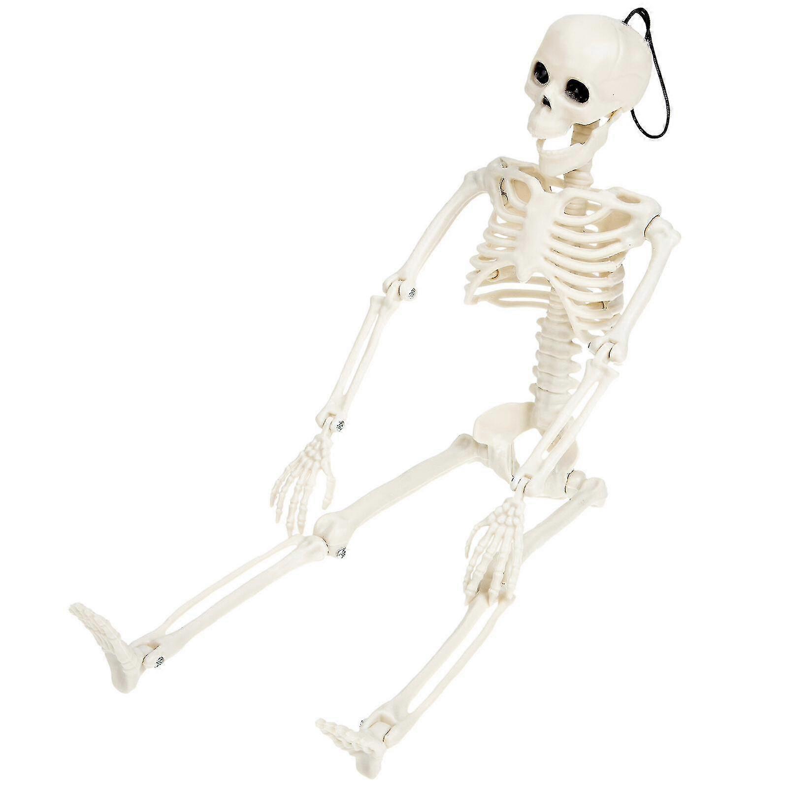 Plastic Skeleton Haunted House Skeleton Movable Skeleton Halloween Skeleton Decor
