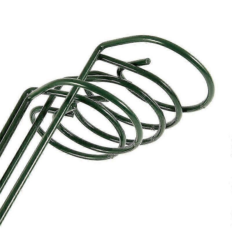 durable metal stake support garden hoop prop circle plant