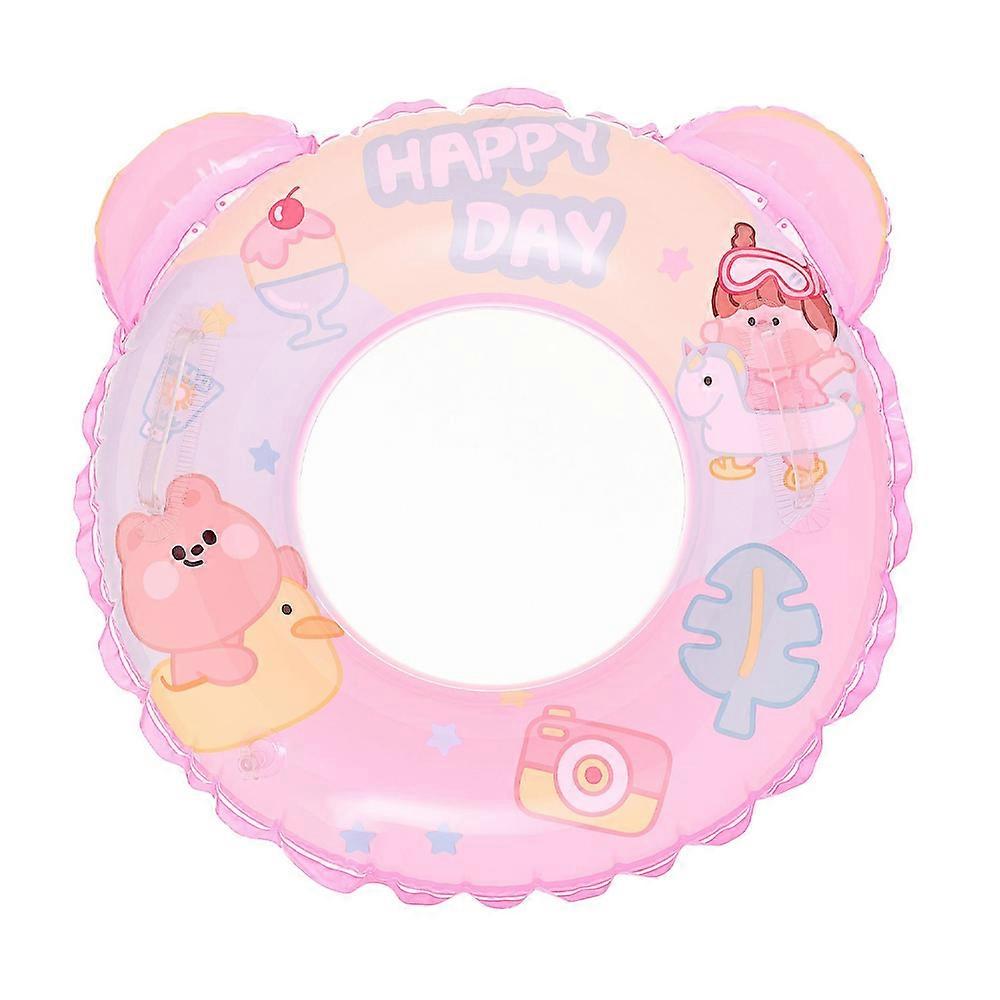 Pool Ring with Handle, Inflatable Pool Ring, Swimming Tubes for KidsNEW3