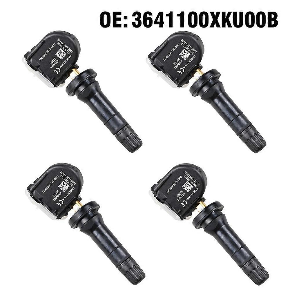 4pcs Car Tire Pressure Sensor Monitoring System TPMS 433MHz For Haval HL H2 H5 H6 H7 For Great Wall C30 433MHZ
