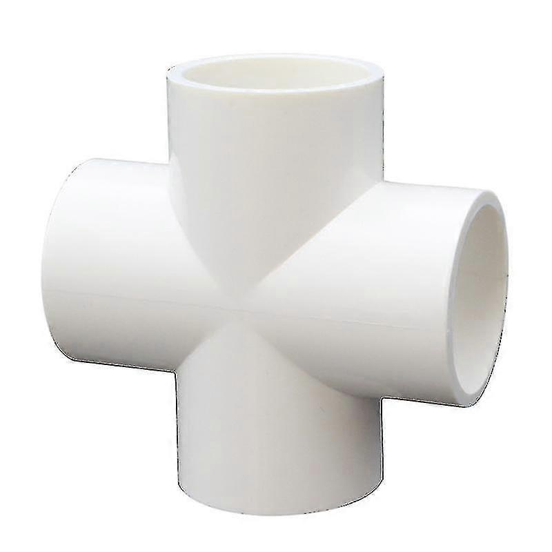10 Pieces Pvc 4 Way Cross For Building Heavy Duty Greenhouse Frame Furniture Connectors 20mm