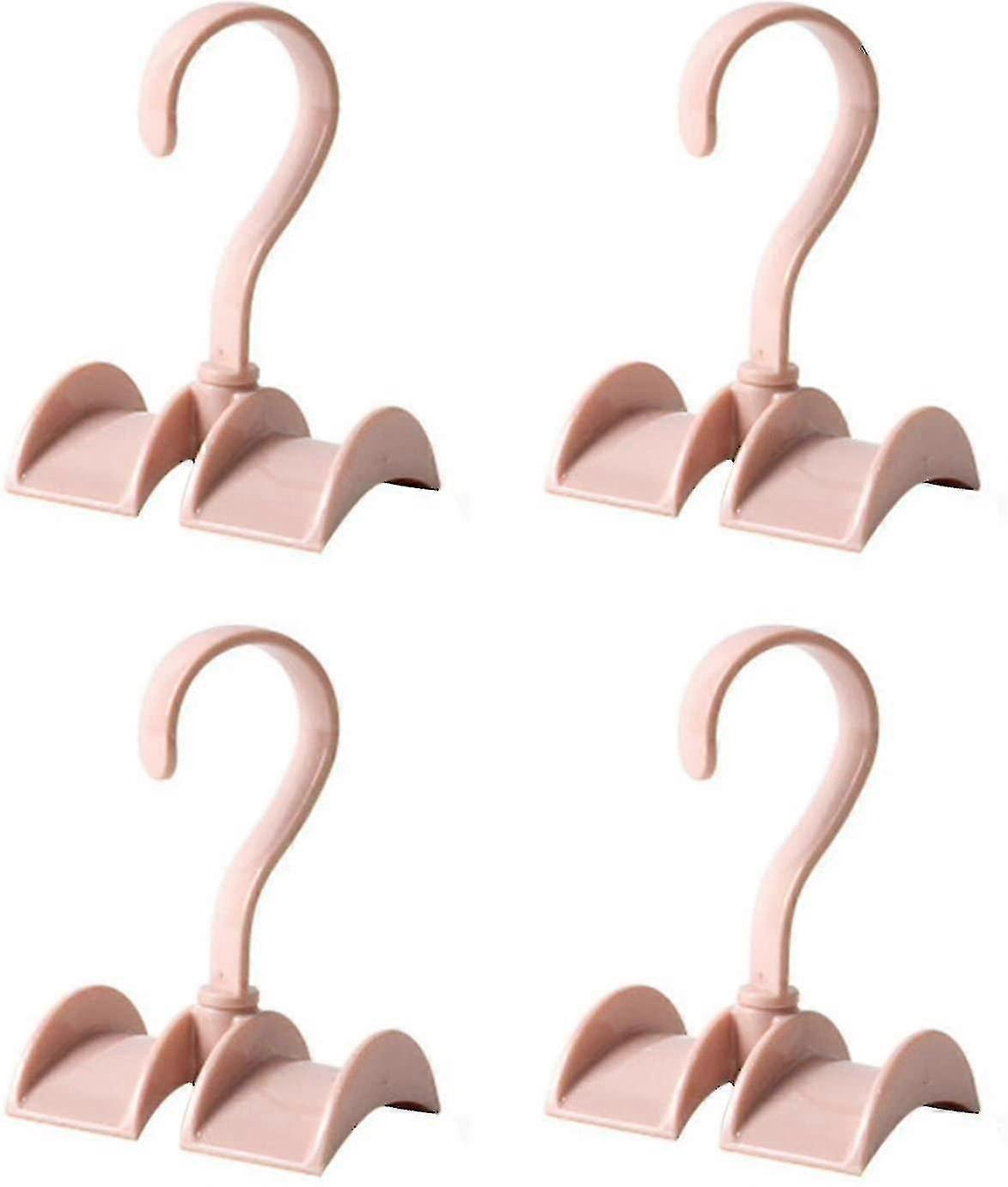 4 Pcs Rotating Handbag Hanger Rack, Multi-function Bag Storage Rack Holder, Closet Storage Organizer Hooks For Bag Belt Tie