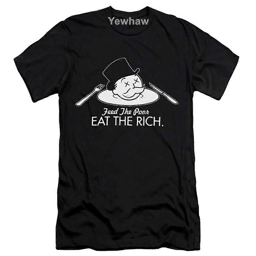 Spis de rike Feed The Poor &; Working Class T-skjorte
