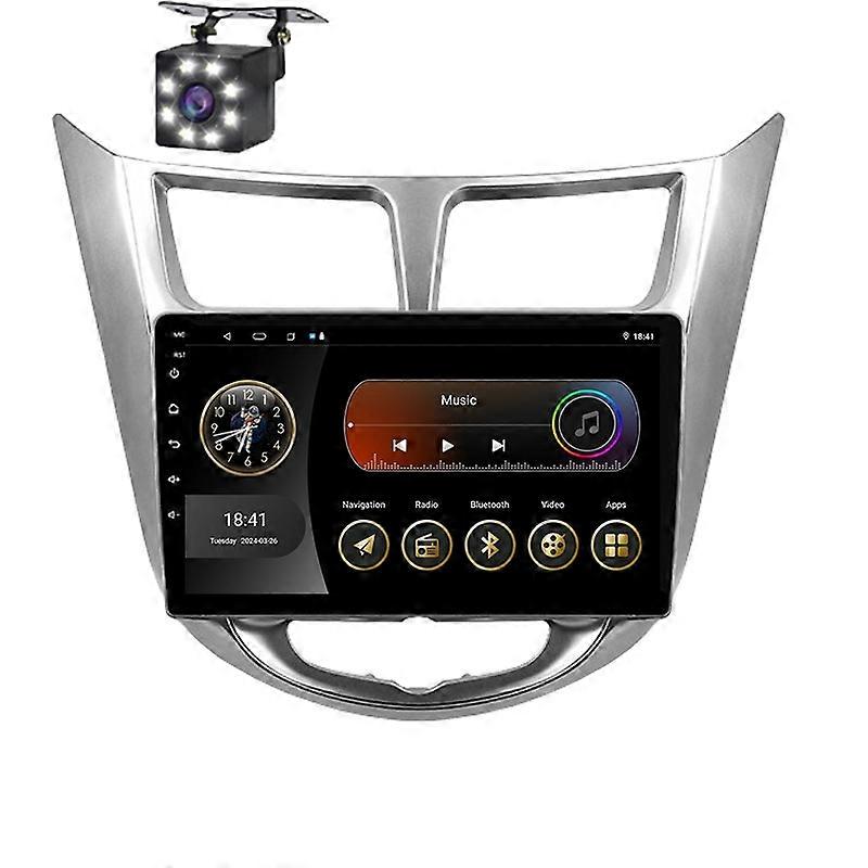 Android Car Radio For Hyundai Solaris Verna Accent 1 2010-2016 Auto Multimedia Player