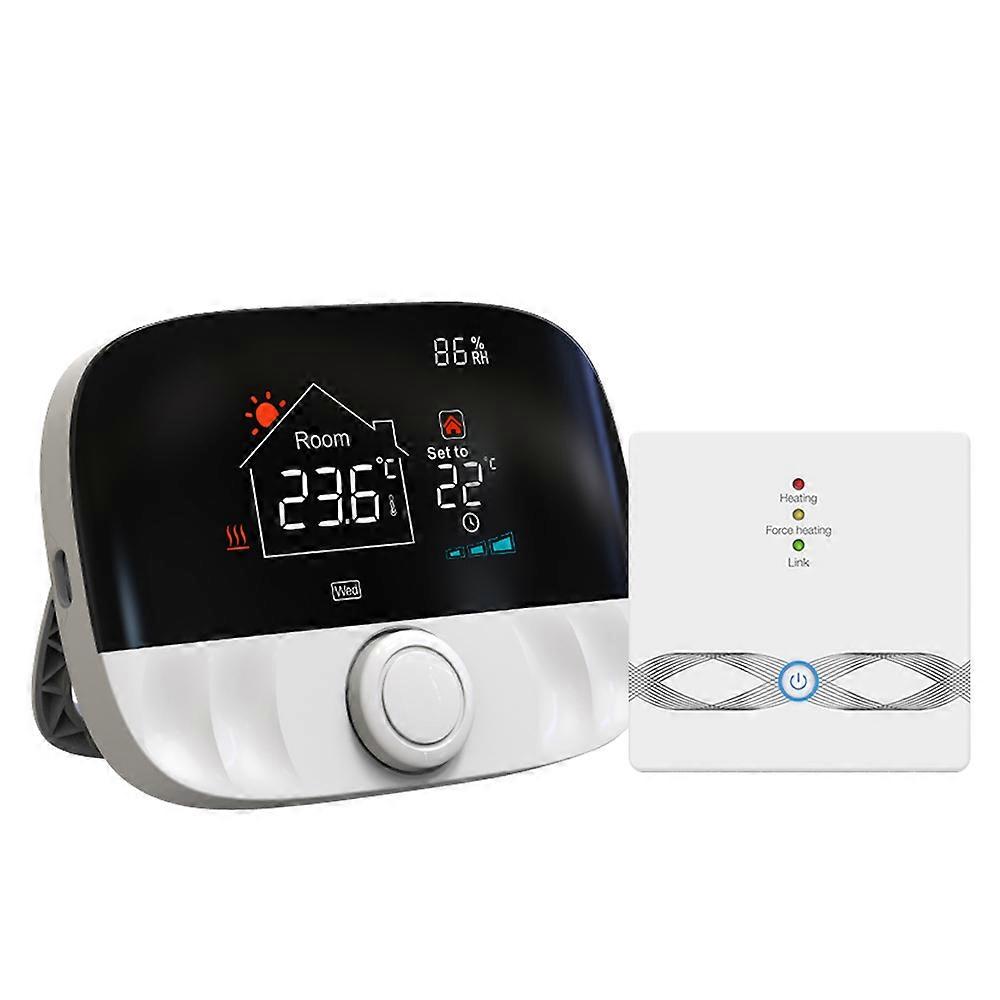 Tuya WIFI Temperature Controller Weekly Programmable Temperature Timing Setting Mobilephone Tuya SmartLife APP Remotely Control Compatible with Amazon