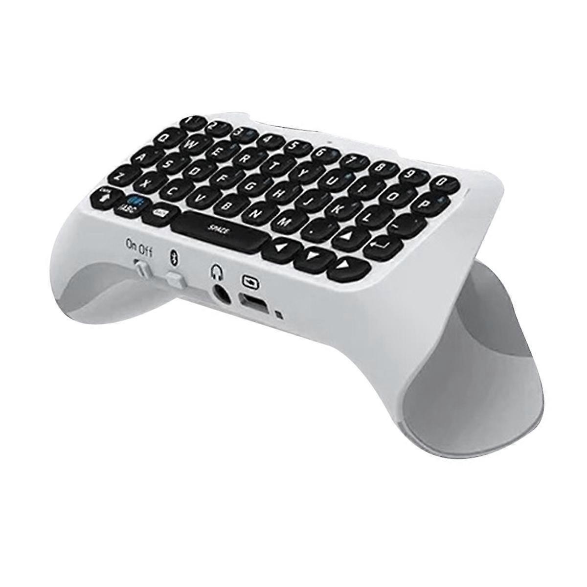 Wireless Keyboard for Console Bluetooth External Keyboard for Playstation5 ChatPad Bluetooth Keyboa
