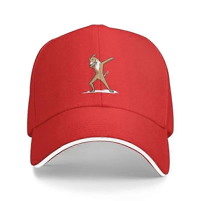 Custom Greyhound Dabbing Dog Baseball Cap Hip Hop Men Women's Adjustable Dab Dance Move Dad Hat Spring