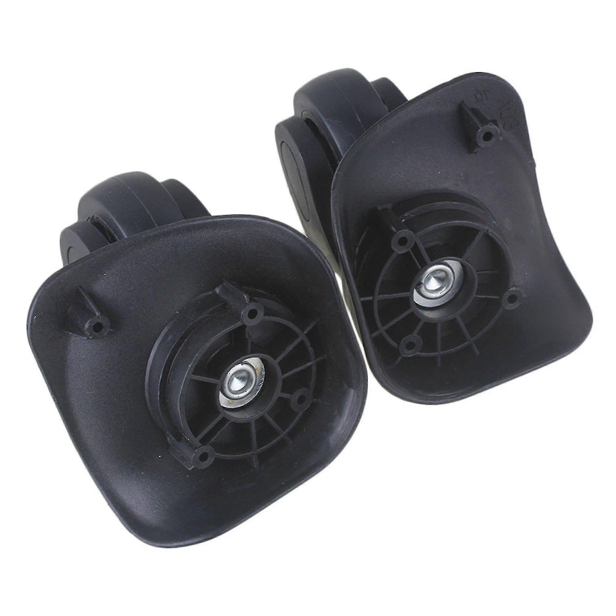 96x93x48mm Schwarz Diy Gepäck Koffer Lenkrad (L & R) 2er Set