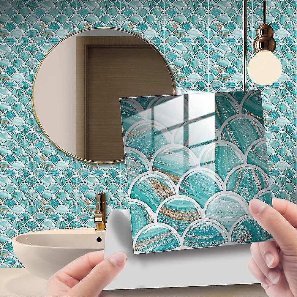Tile Stickers Marble Adhesive Tile Art Floor Wall Decal Sticker Diy Kitchen  Bathroom Backsplash Home Decor Pvc Waterproof Oil Proof New 6x6 Inches 25p  | Fruugo NO, image size:1000x1000