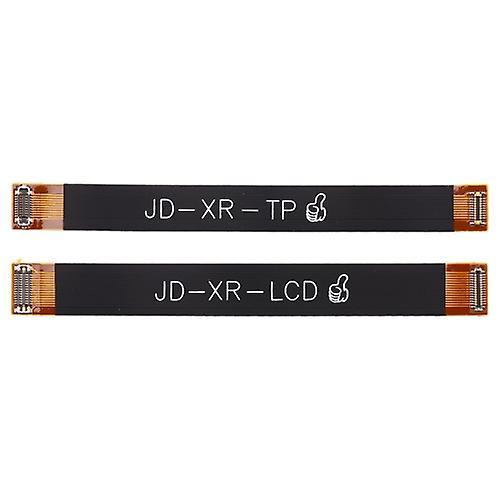 1 Pair LCD Display Screen Extension Testing Flex Cable for iPhone XR